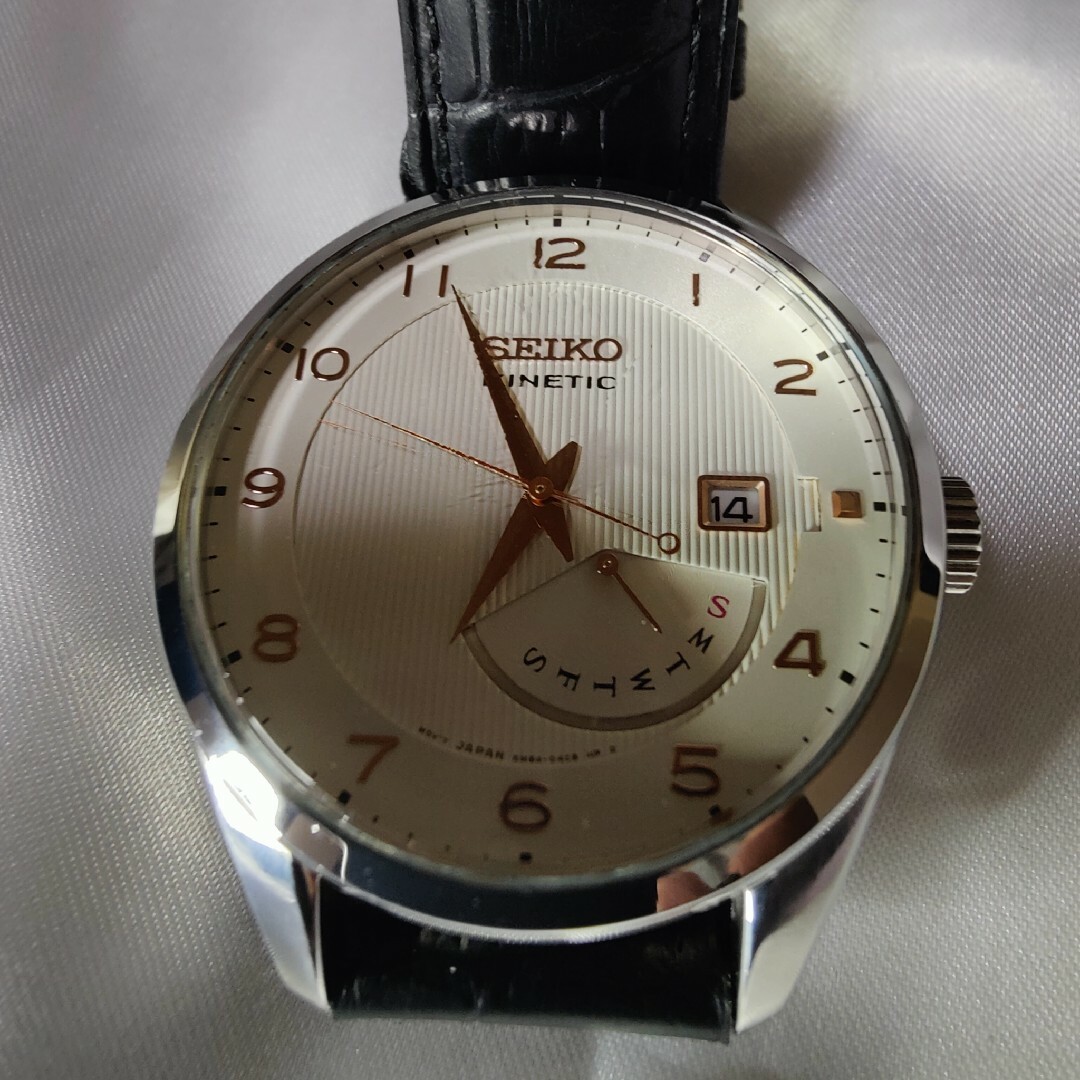 SEIKO(セイコー)のSeiko Kinetic セイコー　キネティック　メンズ　腕時計 SRN049 メンズの時計(腕時計(アナログ))の商品写真