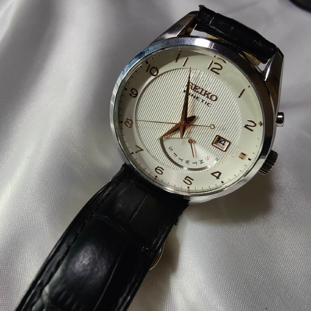 SEIKO(セイコー)のSeiko Kinetic セイコー　キネティック　メンズ　腕時計 SRN049 メンズの時計(腕時計(アナログ))の商品写真