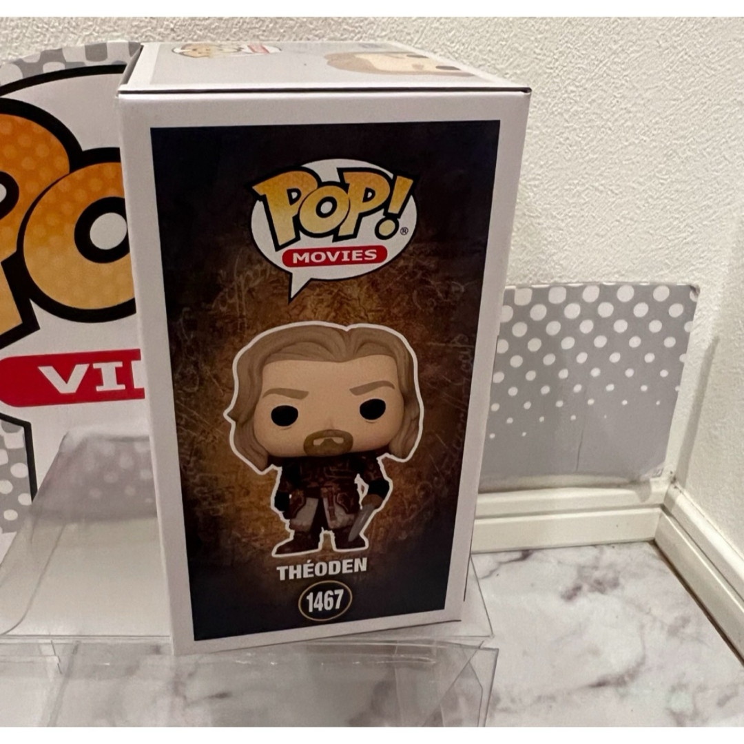 レアFUNKO POP!  ロードオブザリング　セオデン王　限定版 エンタメ/ホビーのフィギュア(SF/ファンタジー/ホラー)の商品写真