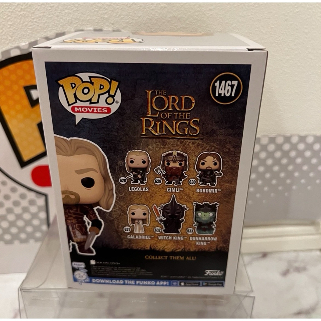 レアFUNKO POP!  ロードオブザリング　セオデン王　限定版 エンタメ/ホビーのフィギュア(SF/ファンタジー/ホラー)の商品写真