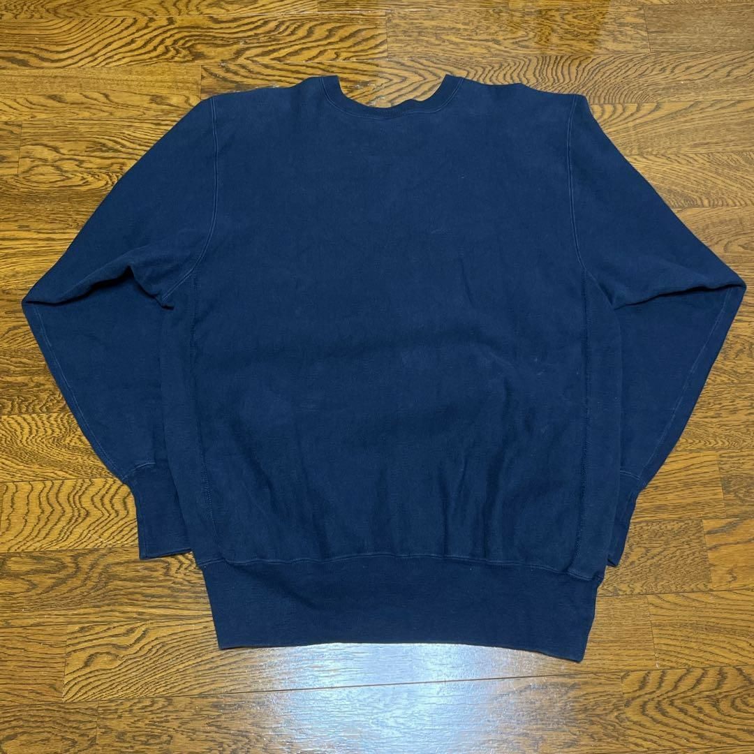 Champion(チャンピオン)の90s USA製 Champion スウェット リバースウィーブ 紺色 3XL メンズのトップス(スウェット)の商品写真