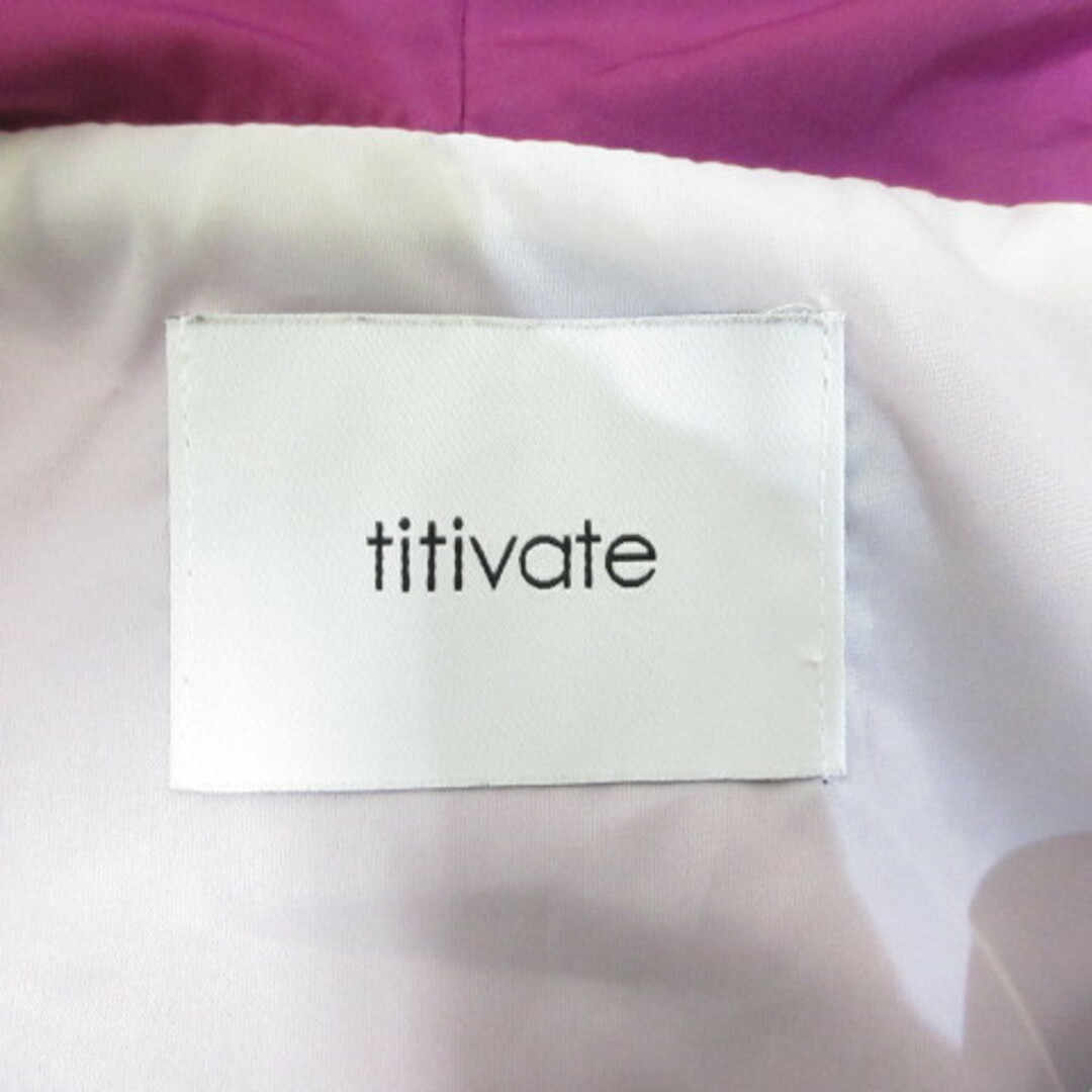 titivate(ティティベイト)のティティベイト titivate 配色 マウンテンパーカー ブルゾン M  レディースのジャケット/アウター(ブルゾン)の商品写真