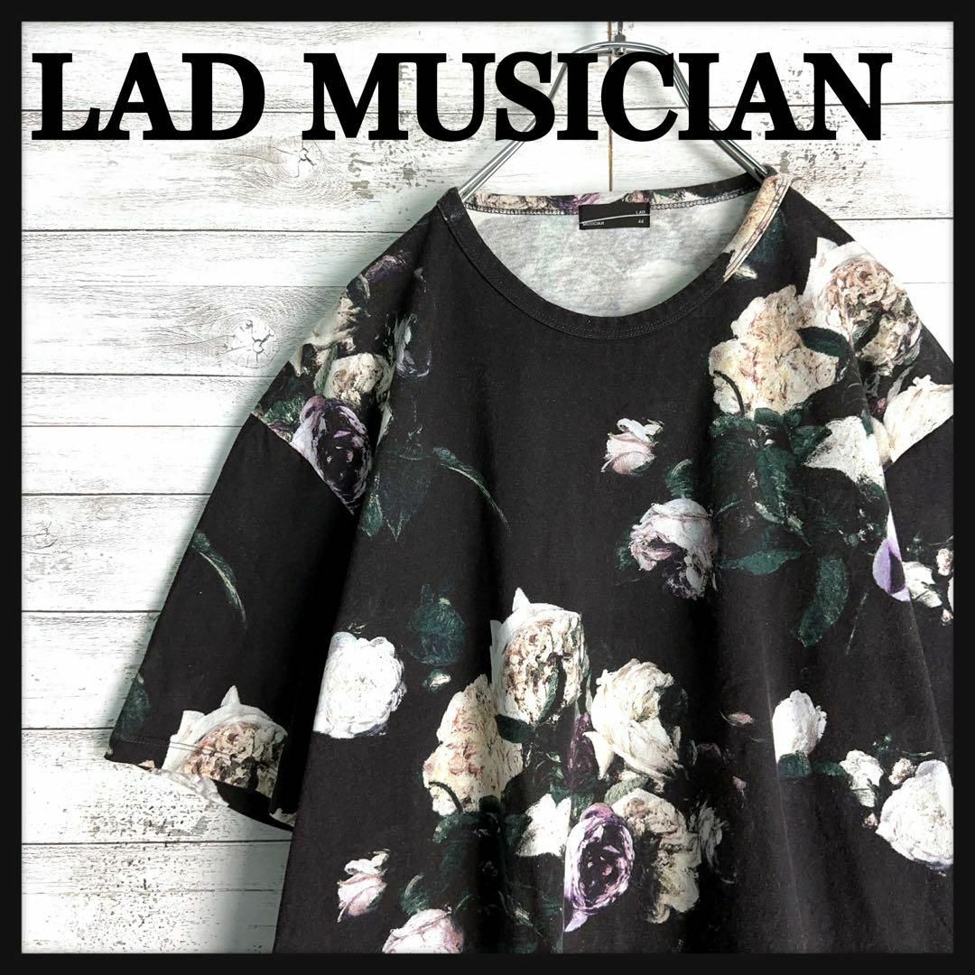 LAD MUSICIAN(ラッドミュージシャン)の9455【人気デザイン】ラッドミュージシャン☆総柄定番カラーtシャツ　美品 メンズのトップス(Tシャツ/カットソー(半袖/袖なし))の商品写真