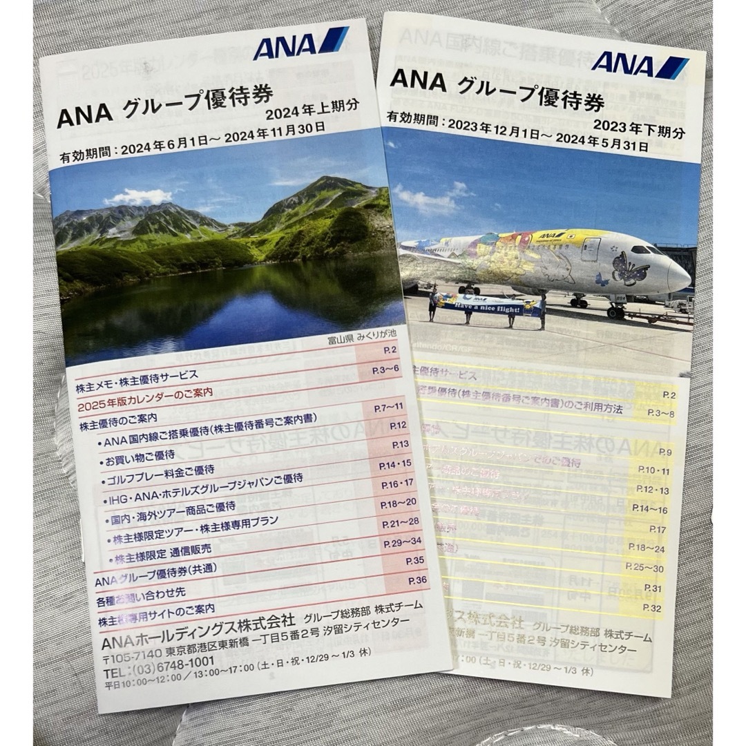 ANA 株主優待券 2枚 チケットのチケット その他(その他)の商品写真
