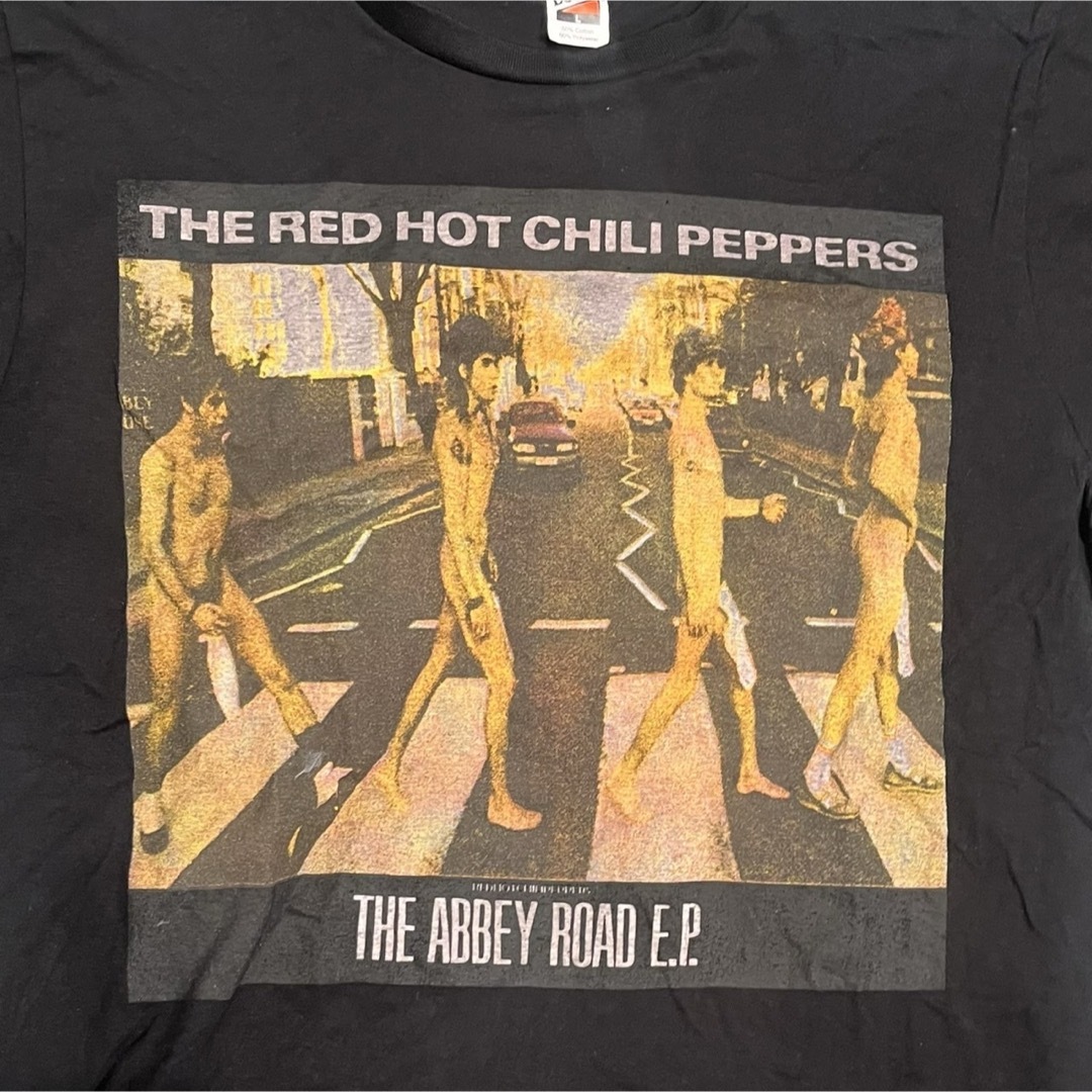 REDHOTCHILIPEPPERS バンドTシャツ/バンT/USED/古着L メンズのトップス(Tシャツ/カットソー(半袖/袖なし))の商品写真