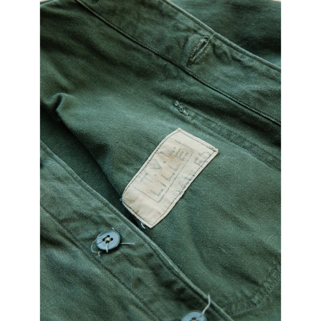 ヴィンテージ*ミリタリージャケット 軍物 軍タグ でか襟 メンズのジャケット/アウター(ミリタリージャケット)の商品写真