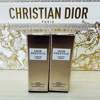 クリスチャンディオール(Christian Dior)のディオール プレステージ ル ネクター プレミエ 5mlx2 新品未開封(美容液)