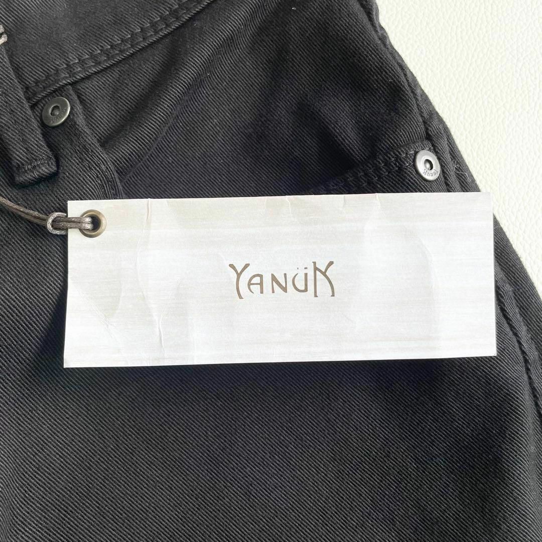 YANUK(ヤヌーク)の＊タグ付き・定価22,000円＊ YANUK デニム RUTH ブラック 26 レディースのパンツ(デニム/ジーンズ)の商品写真