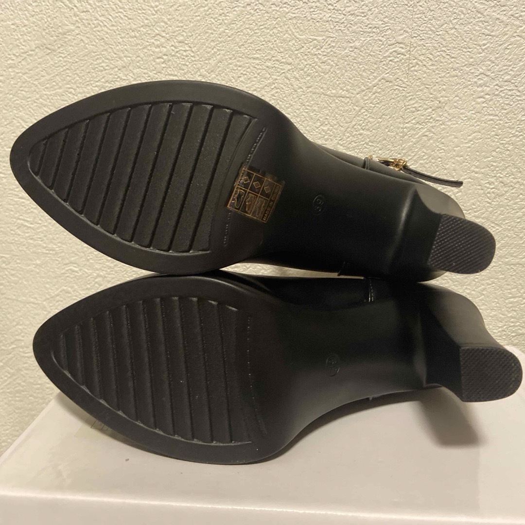 パンプス 黒 24.5cm【購入時コメント下さい】 レディースの靴/シューズ(ハイヒール/パンプス)の商品写真