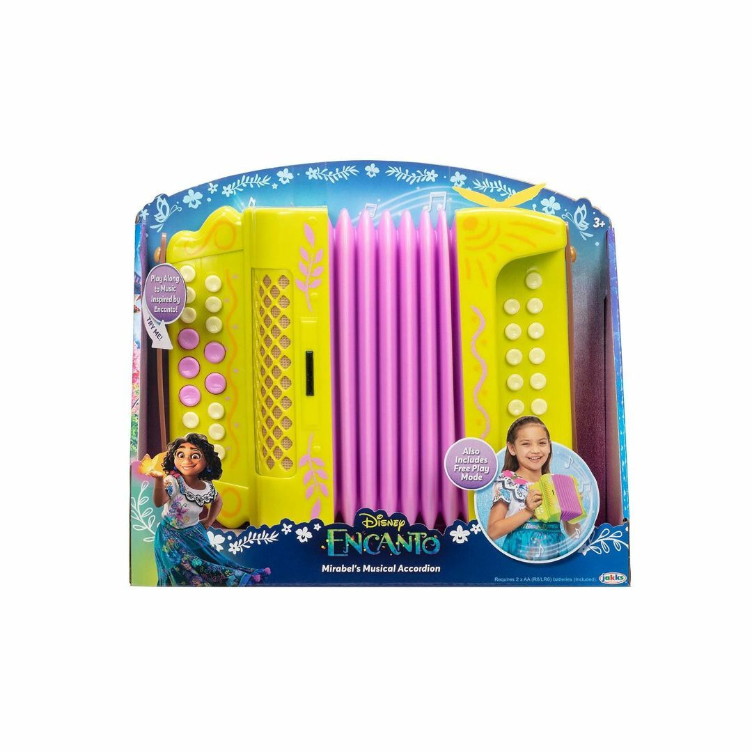 【特価商品】Disney Encanto ディズニー おもちゃ ミラベルのアコー キッズ/ベビー/マタニティのおもちゃ(楽器のおもちゃ)の商品写真