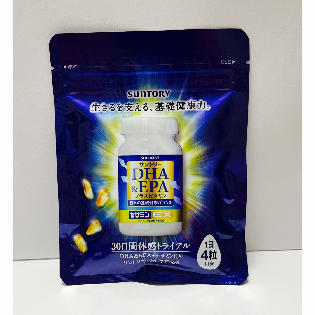 サントリー DHA＆EPA プラスビタミン  セサミンEX 食品/飲料/酒の健康食品(その他)の商品写真