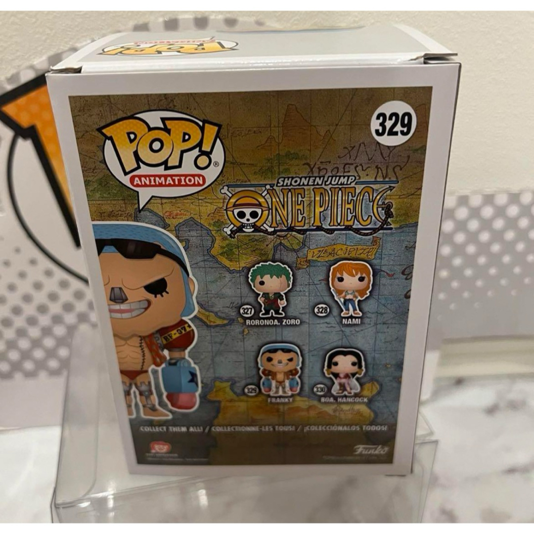 ONE PIECE(ワンピース)のレアFUNKO POP! ワンピース　フランキー　廃盤 エンタメ/ホビーのフィギュア(アニメ/ゲーム)の商品写真