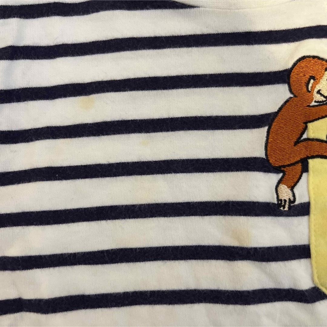 Design Tshirts Store graniph(グラニフ)のグラニフ おさるのジョージ Tシャツ 100cm キッズ/ベビー/マタニティのキッズ服男の子用(90cm~)(Tシャツ/カットソー)の商品写真