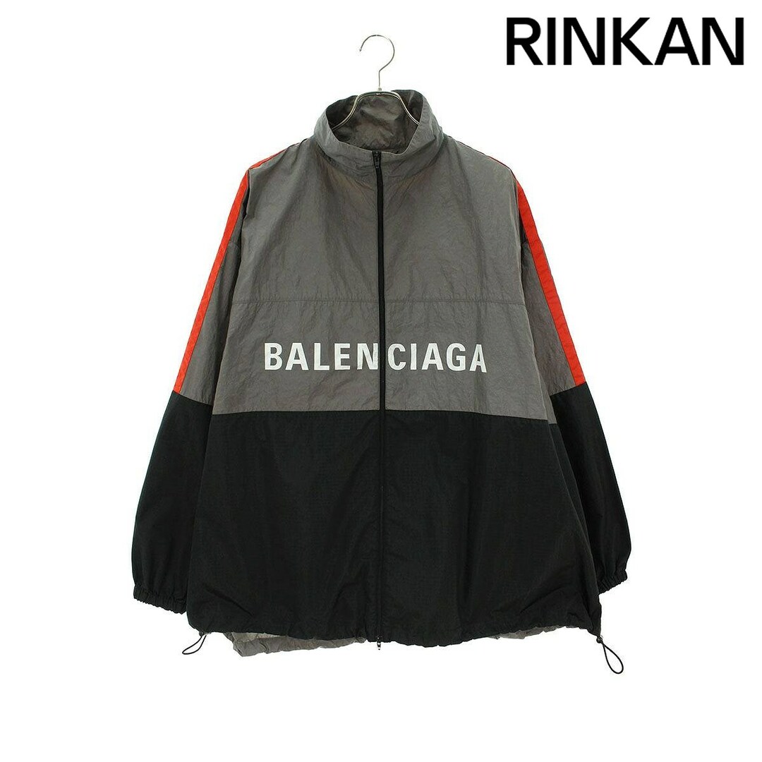 Balenciaga(バレンシアガ)のバレンシアガ  534317 TDO05 ロゴプリントポプリンシャツブルゾン メンズ 46 メンズのジャケット/アウター(ブルゾン)の商品写真