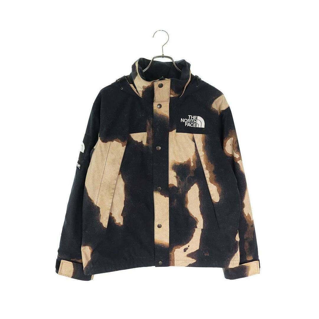 Supreme(シュプリーム)のシュプリーム  Bleached Denim Print Mountain Jacket タイダイマウンテンジャケットブルゾン メンズ S メンズのジャケット/アウター(ブルゾン)の商品写真