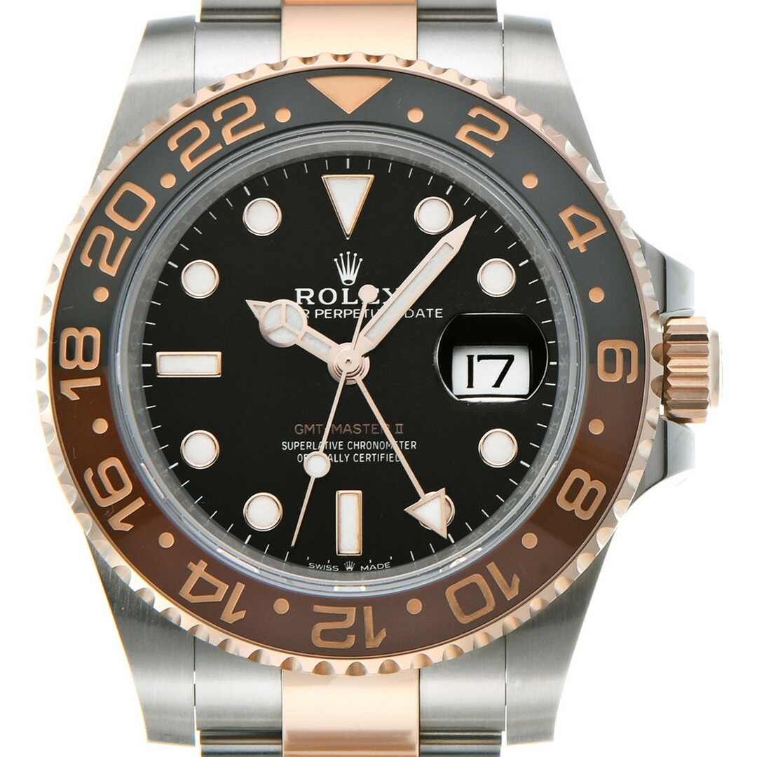 ROLEX(ロレックス)の中古 ロレックス ROLEX 126711CHNR ランダムシリアル ブラック メンズ 腕時計 メンズの時計(腕時計(アナログ))の商品写真