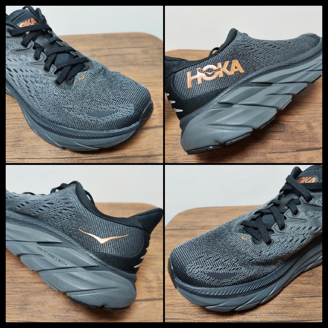 HOKA ONE ONE(ホカオネオネ)のHOKA ONEONE　ホカ オネオネ　クリフトン8　ウィメンズ　23.5cm スポーツ/アウトドアのランニング(シューズ)の商品写真