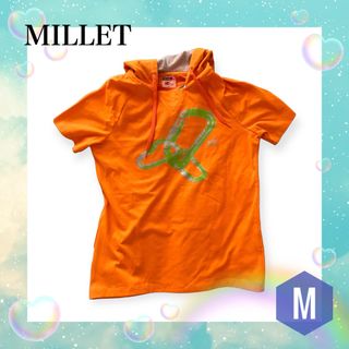 【新品】MILLET ミレー 半袖 パーカー M 