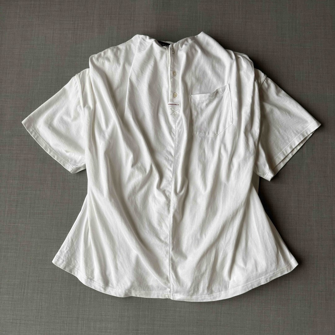 Y PROJECT 20ss Infinity 変形 Tシャツ M ユニセックス レディースのトップス(Tシャツ(半袖/袖なし))の商品写真