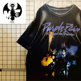 ✔︎バンドTシャツUS古着 プリンス パープルレイン バンド  希少(Tシャツ/カットソー(半袖/袖なし))