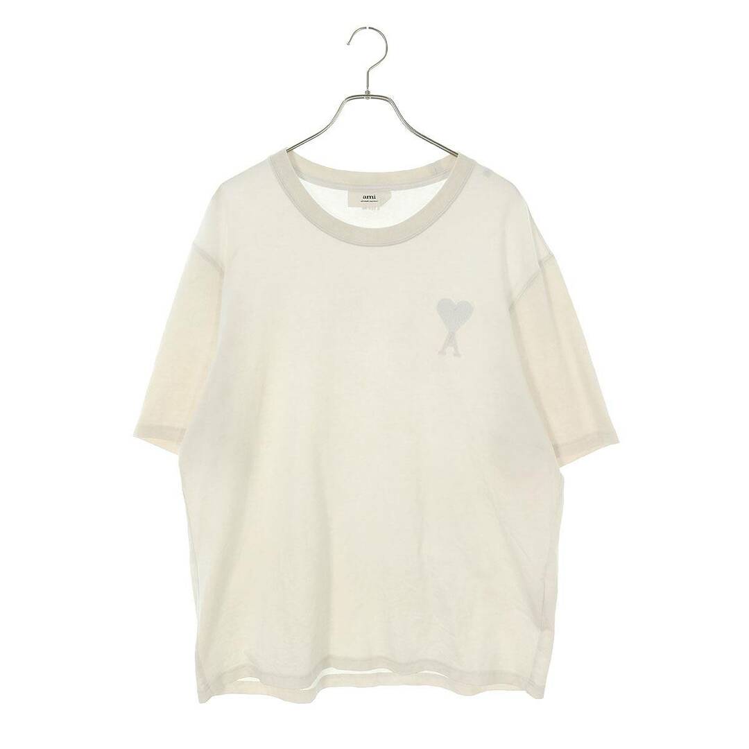 ami(アミ)のアミアレクサンドルマテュッシ  A21HJ128.726 ハートAロゴ刺繍Tシャツ メンズ XL メンズのトップス(Tシャツ/カットソー(半袖/袖なし))の商品写真