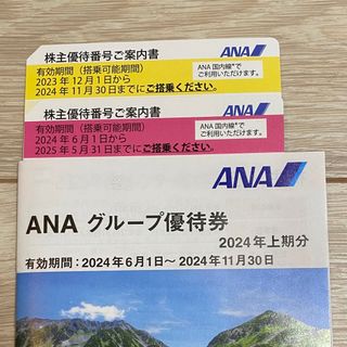 ANA株主優待割引券(航空券)