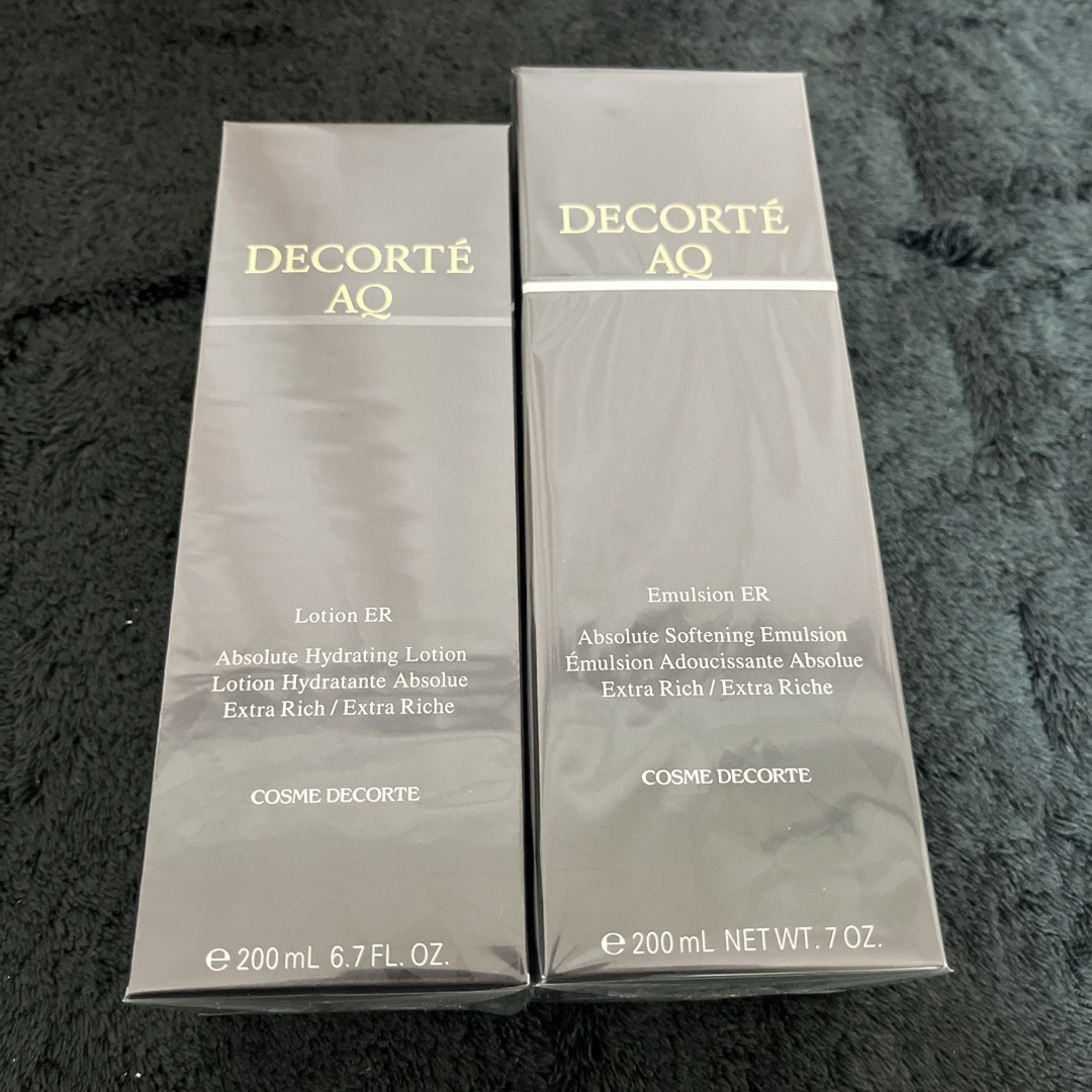 COSME DECORTE(コスメデコルテ)のコスメデコルテAQ  化粧水＆乳液　しっとり コスメ/美容のスキンケア/基礎化粧品(化粧水/ローション)の商品写真