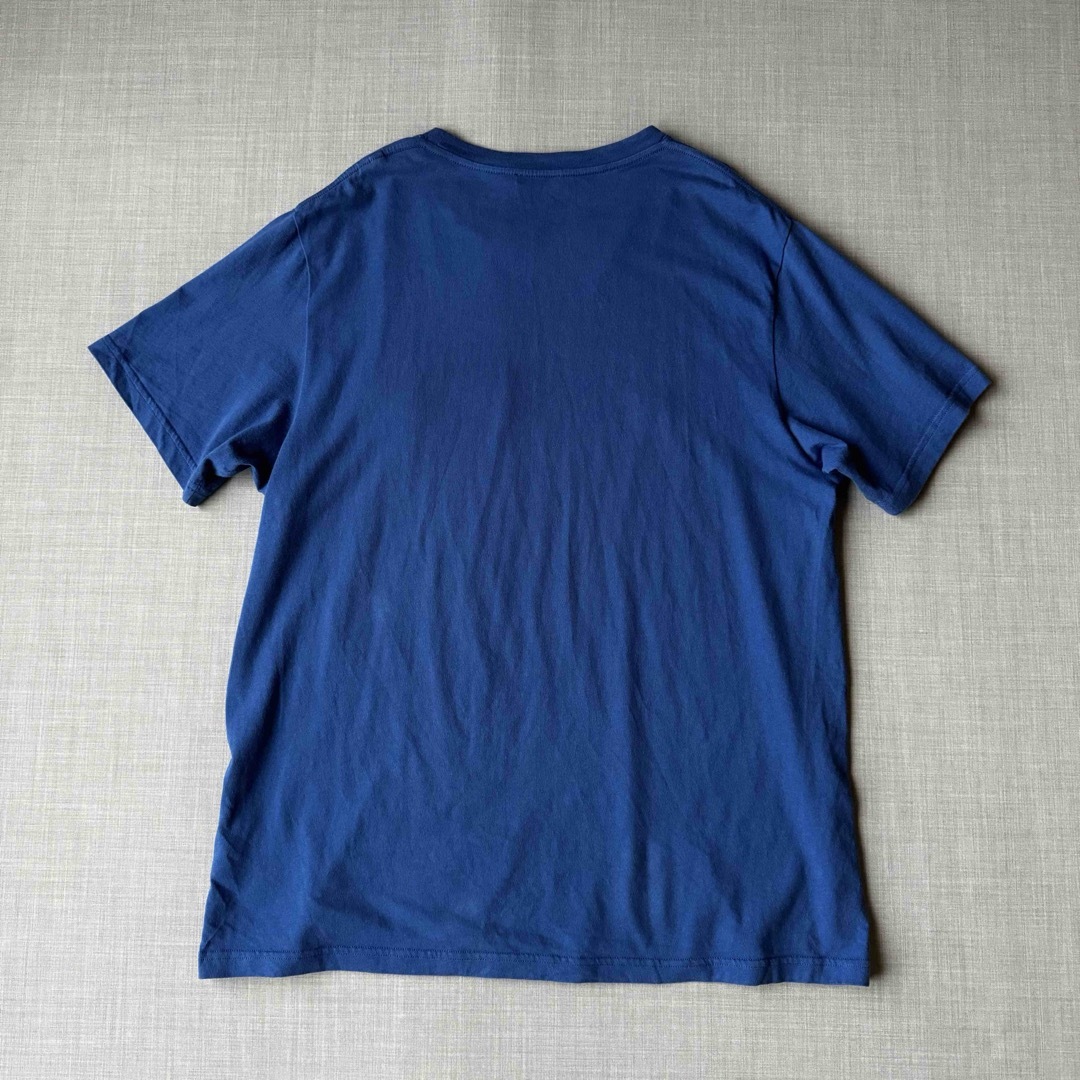 MONCLER(モンクレール)のMONCLER × FRAGMENT Tシャツ 藤原ヒロシ ブルー L メンズのトップス(Tシャツ/カットソー(半袖/袖なし))の商品写真