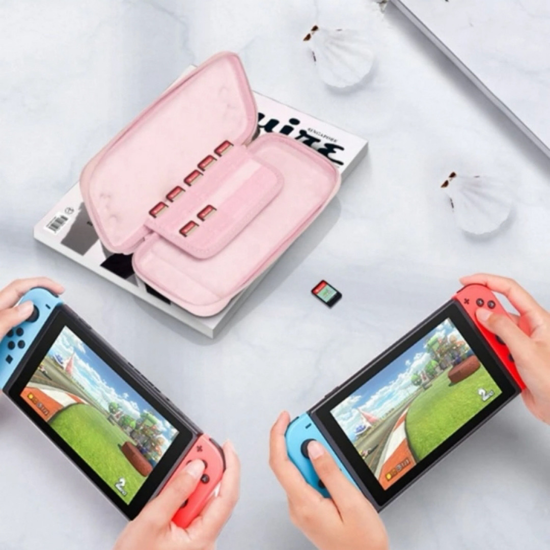 ニンテンドースイッチ  ケース  誕生日　プレゼント  落下防止 収納カバー エンタメ/ホビーのゲームソフト/ゲーム機本体(その他)の商品写真