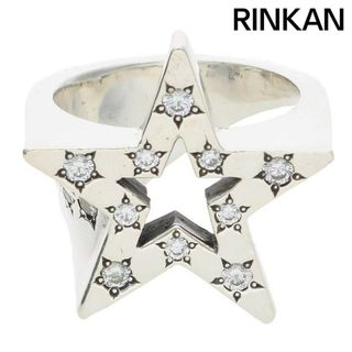 バンクローバー BANKROBBER　 ×マジカルデザイン MAGICAL DESIGN  STAR BRIGHT RING ジルコニアスターブライトリング メンズ 20号(リング(指輪))