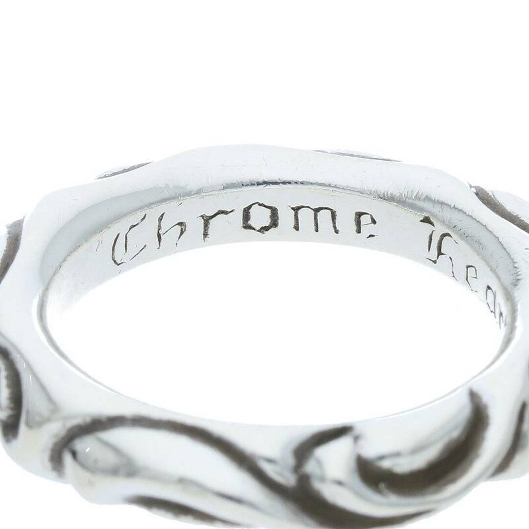 Chrome Hearts(クロムハーツ)のクロムハーツ  SCRL BAND/スクロールバンド シルバーリング メンズ 17.5号 メンズのアクセサリー(リング(指輪))の商品写真