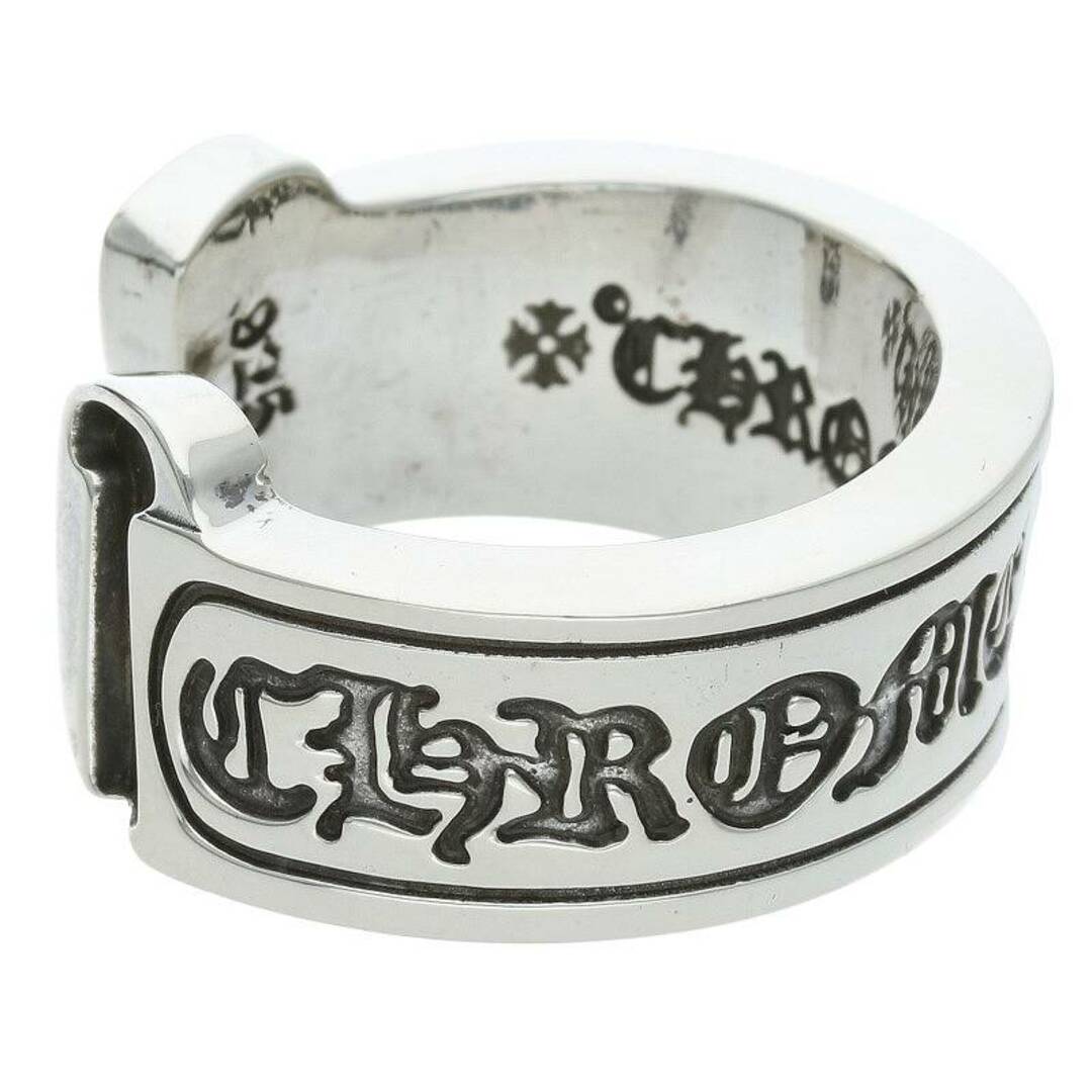 Chrome Hearts(クロムハーツ)のクロムハーツ  LG SCROLL LABEL/ラージスクロールラベル シルバーリング メンズ 22.5号 メンズのアクセサリー(リング(指輪))の商品写真