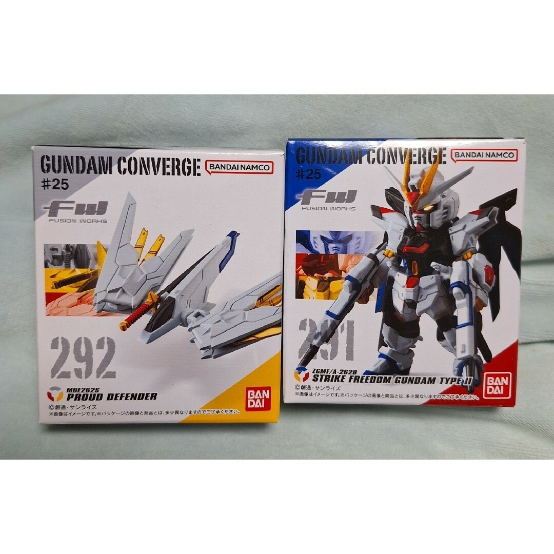 BANDAI(バンダイ)のガンダムコンバージ  ストライクフリーダム弐式  プラウドディフェンダー エンタメ/ホビーのフィギュア(アニメ/ゲーム)の商品写真