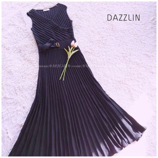 dazzlin - 《dazzlin》プリーツカシュクールワンピース