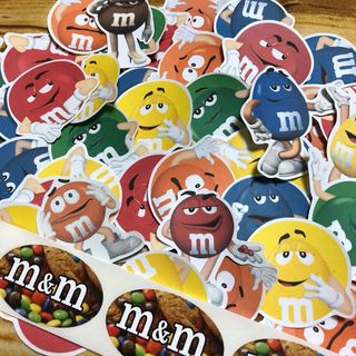 【 m&m 】ハンドメイドシール 海外シール(各種パーツ)