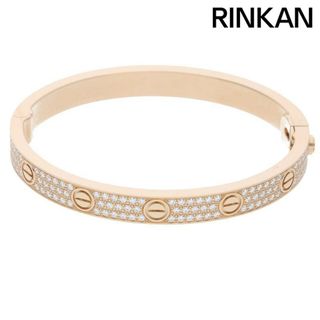 カルティエ(Cartier)のカルティエ  LOVE BRACELET DIAMONDS ラブブレス K18PGダイヤラブブレスレット メンズ 17(ブレスレット)