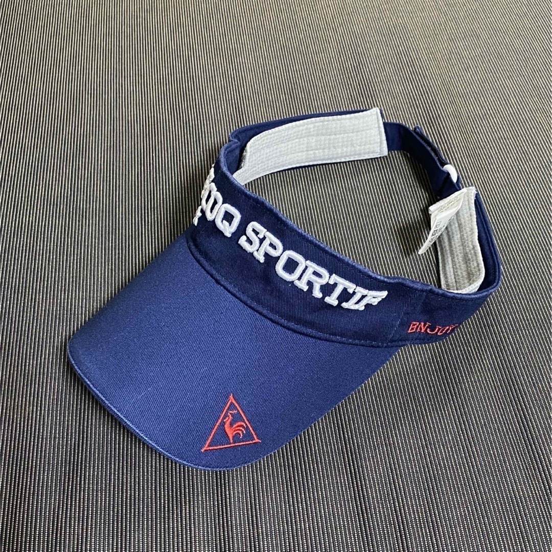 le coq sportif(ルコックスポルティフ)のルコック　サンバイザー　ゴルフ レディースの帽子(その他)の商品写真