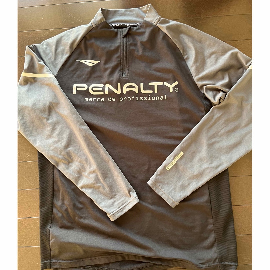 PENALTY(ペナルティ)のPENALTY ペナルティ 裏起毛 ハーフジップ ジャージ レディース スポーツ/アウトドアのサッカー/フットサル(ウェア)の商品写真