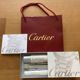 カルティエ(Cartier)のカルティエ　メタル　ブレスレット用　お手入れキット　時計クリーニング　紙袋付(その他)