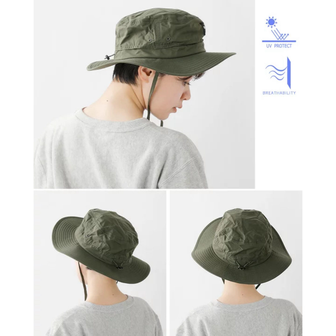 THE NORTH FACE(ザノースフェイス)のノースフェイス　ホライズン　ハット　ユーティリティブラウン レディースの帽子(ハット)の商品写真