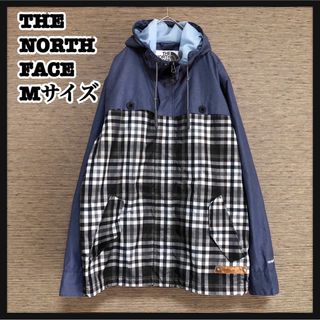 ザノースフェイス(THE NORTH FACE)の【ノースフェイス】マウンテンパーカー　チェック刺繍ハイベント　ワンポイント１R(マウンテンパーカー)