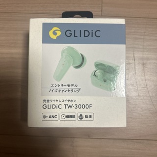 グライディック(GLIDiC)のGLIDiC 完全ワイヤレスイヤホン GL-TW3000F-GR★新品未使用(ヘッドフォン/イヤフォン)