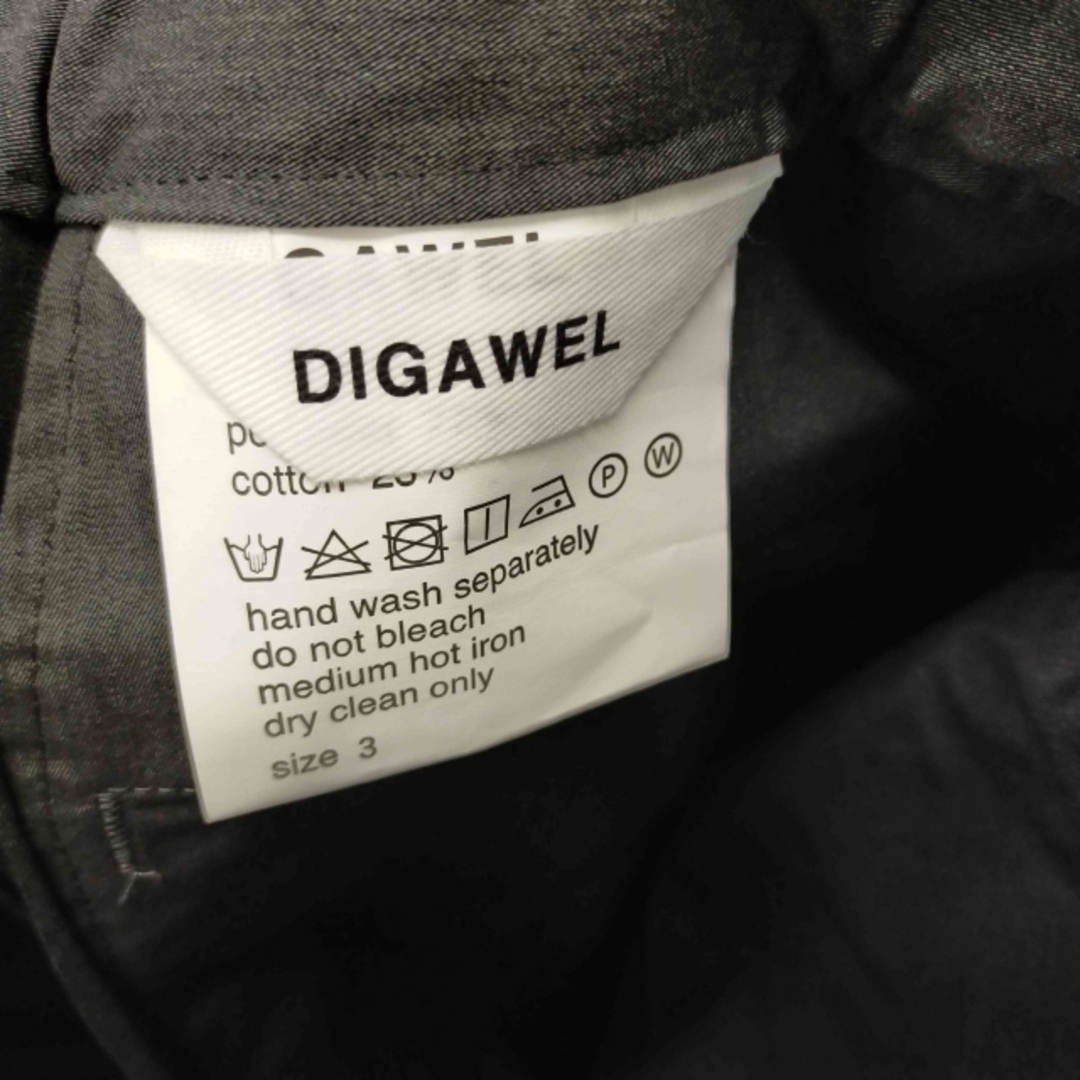 DIGAWEL(ディガウェル)のDIGAWEL(ディガウェル) ドローストリング テーパードスラックス メンズ メンズのパンツ(スラックス)の商品写真