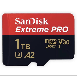 サンディスク(SanDisk)のマイクロSDメモリーカード 1 TB 超高速性能 Memory card(PC周辺機器)