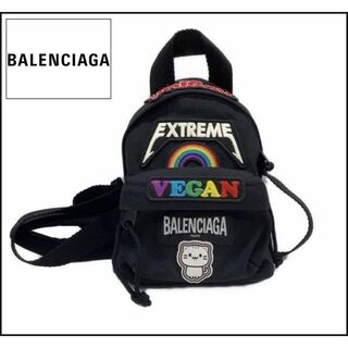 Balenciaga - 【バレンシアガ】オーバーサイズド　ミニ バックパック　キャンバス　ブラック