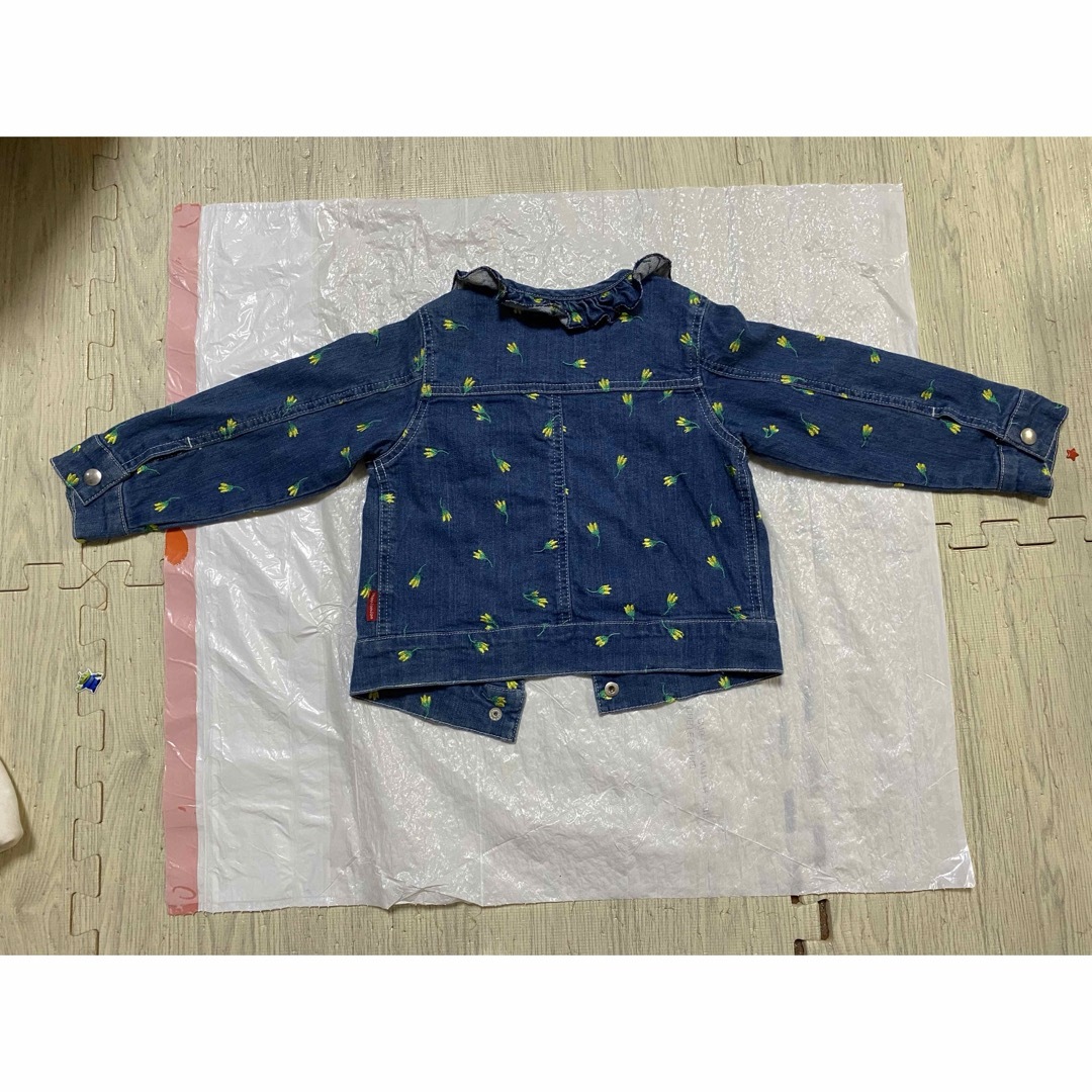 100サイズ ジャケット moujonjon キッズ/ベビー/マタニティのキッズ服女の子用(90cm~)(ジャケット/上着)の商品写真