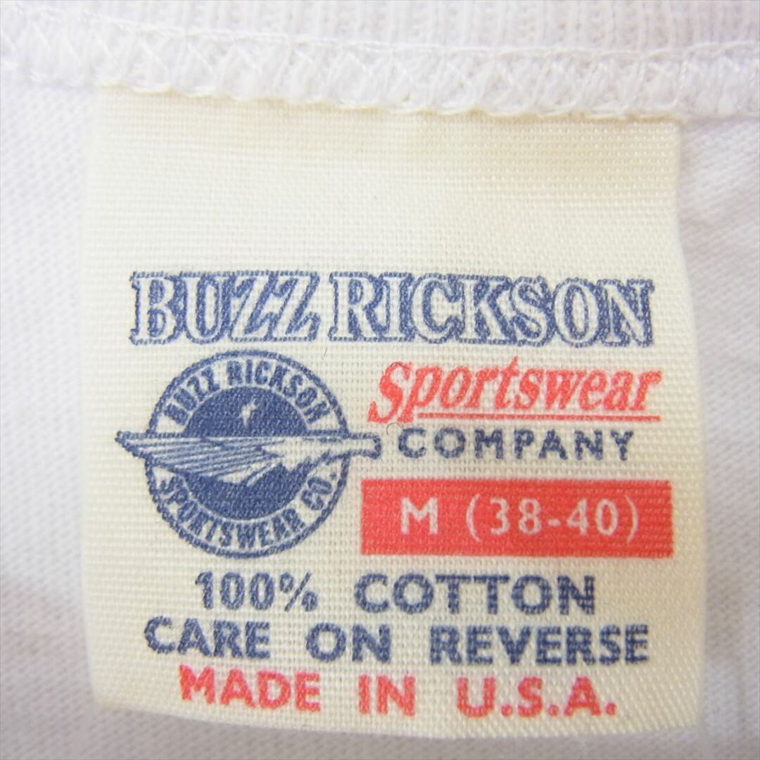 Buzz Rickson's(バズリクソンズ)のBuzz Rickson's バズリクソンズ BR76558 USAF f22 raptor flight test team Tシャツ ホワイト系 M【中古】 メンズのトップス(シャツ)の商品写真