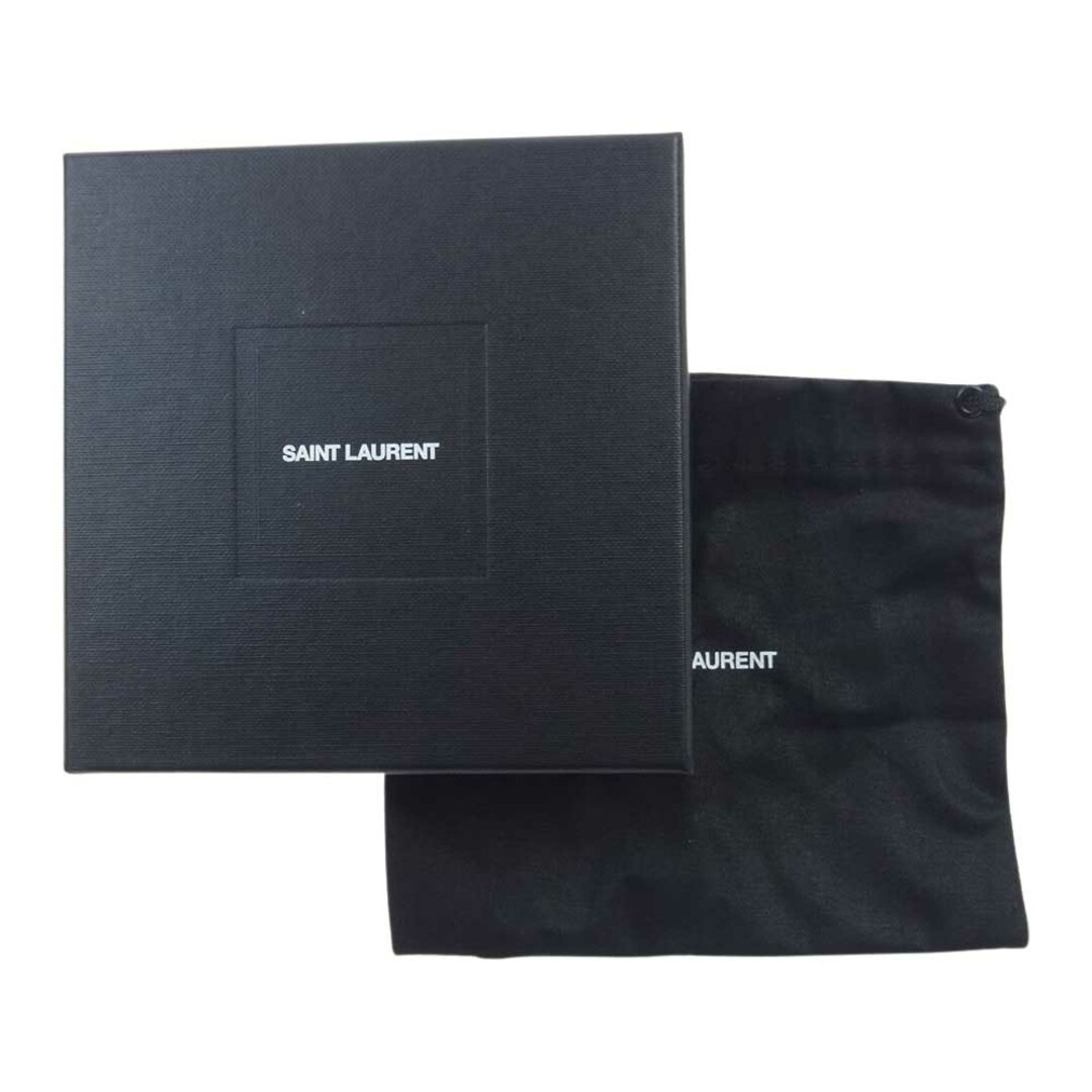 Saint Laurent(サンローラン)のSAINT LAURENT サンローラン ブレスレット プレート ロゴ シルバー ブレスレット 【中古】 メンズのアクセサリー(ブレスレット)の商品写真