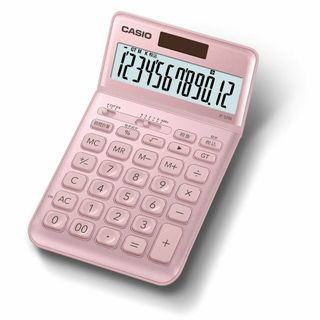 【色: ライトピンク】CASIO(カシオ) スタイリッシュ電卓 ライトピンク 1(OA機器)