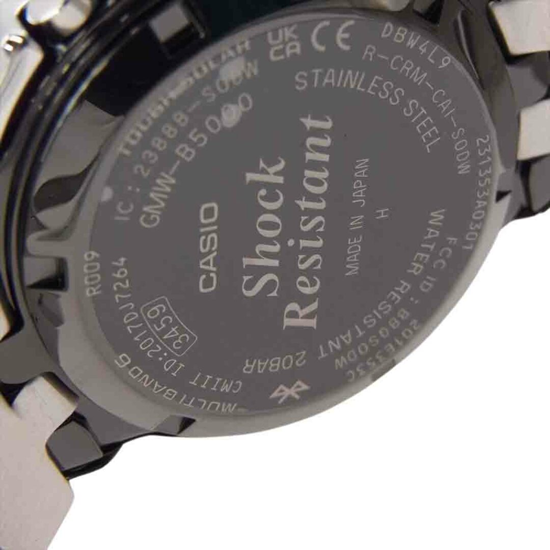 CASIO G-SHOCK カシオ ジーショック 時計 GMW-B5000D-1JF フルメタル ソーラー電波時計 Bluetooth 腕時計 ウォッチ シルバー系【新古品】【未使用】【中古】 メンズの時計(腕時計(アナログ))の商品写真